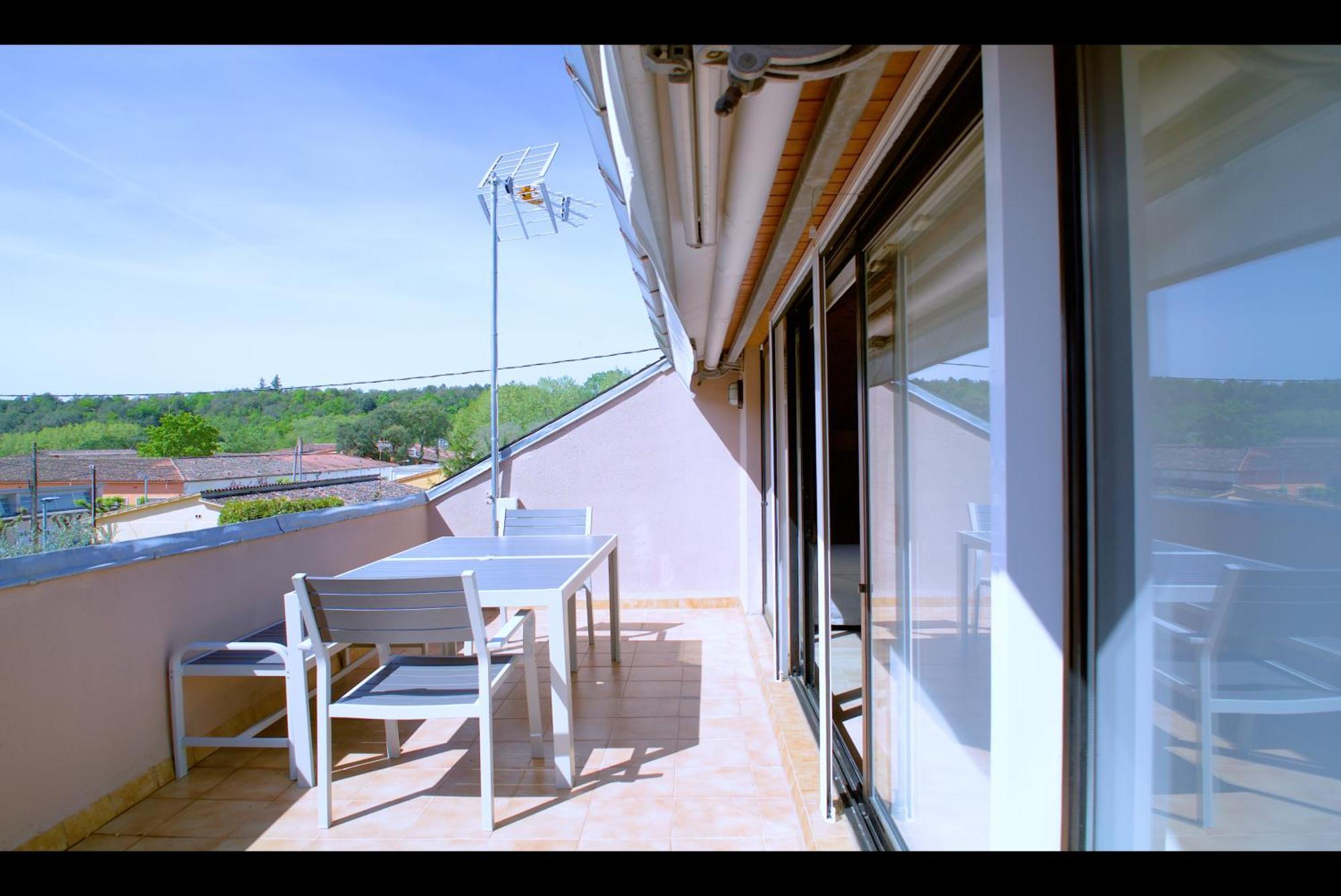 Casa De Vacaciones Con Padel En Montseny By Can Forcadell خيرونا المظهر الخارجي الصورة