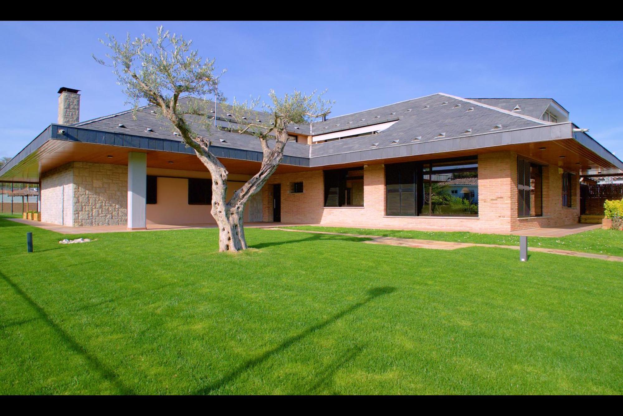 Casa De Vacaciones Con Padel En Montseny By Can Forcadell خيرونا المظهر الخارجي الصورة