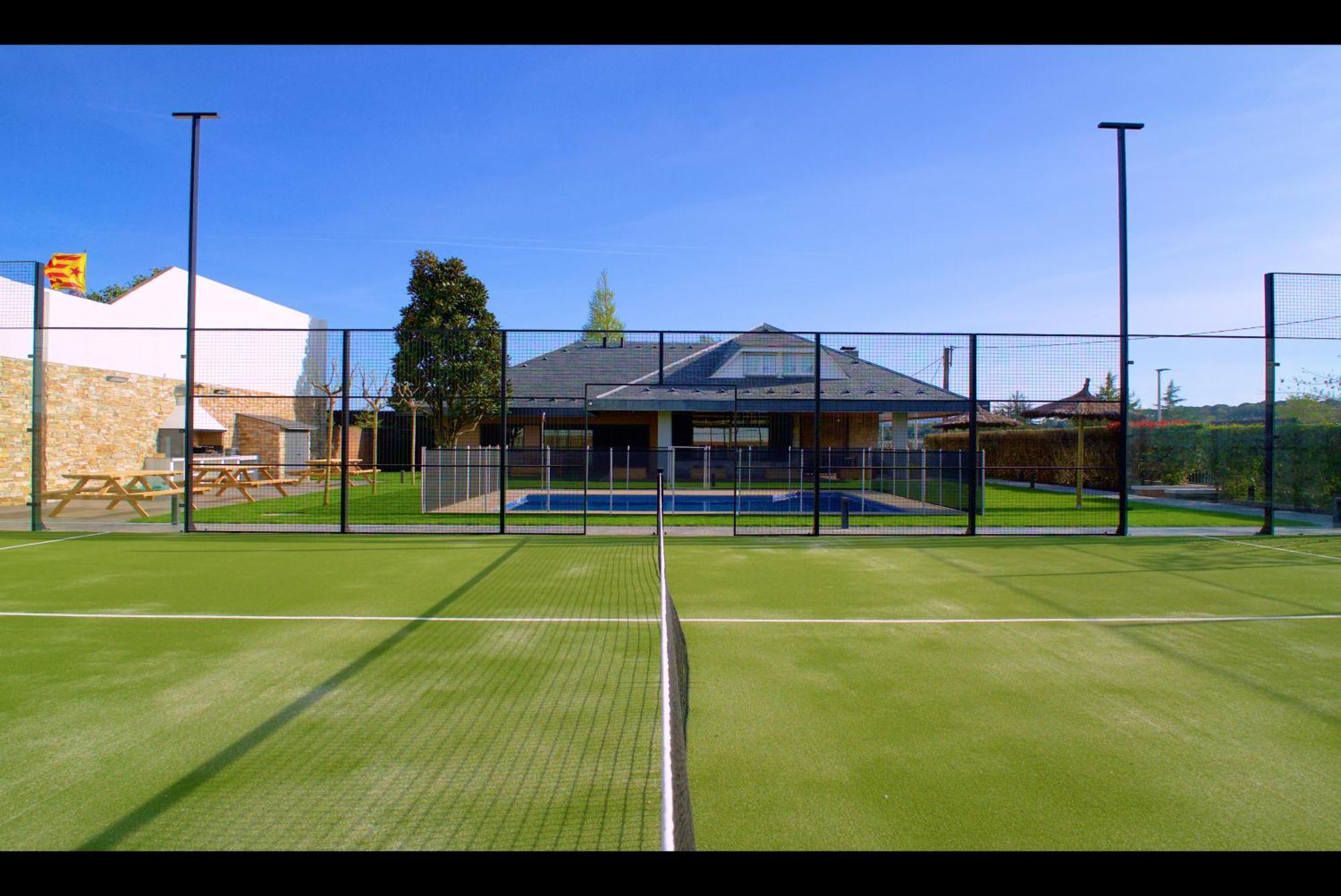 Casa De Vacaciones Con Padel En Montseny By Can Forcadell خيرونا المظهر الخارجي الصورة