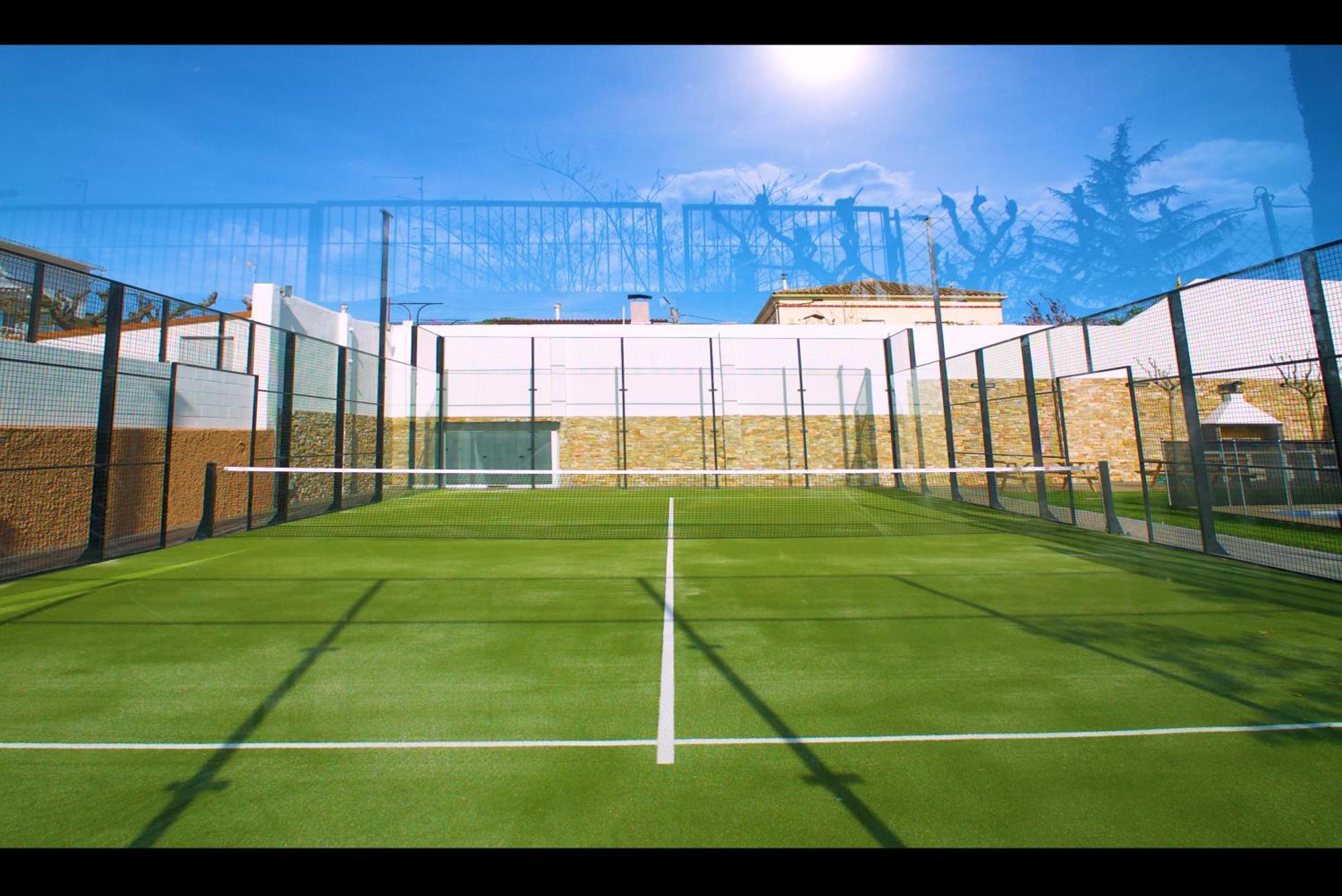Casa De Vacaciones Con Padel En Montseny By Can Forcadell خيرونا المظهر الخارجي الصورة